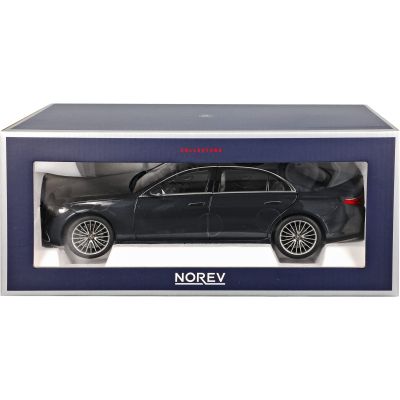 Метална кола Mercedes S-Class AMG Line 2021 Black Metallic Norev 1:18 - 183802