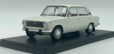Метална кола Fiat 124 White 1970 WHITE BOX 124230