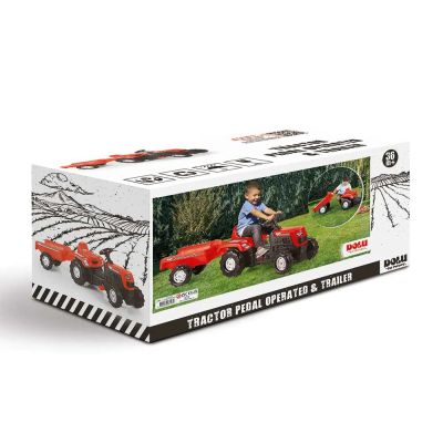 Детски трактор с ремарке DOLU 8146