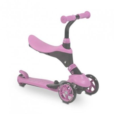 Тротинетка със седалка с родителски контрол TRISTAR лилав