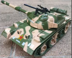 Военна машина Танк със звук и светлини Die Cast
