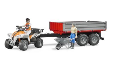 Четириколка ATV с фигурка Bruder 63000