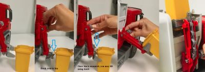 Боклукчийски камион MAN TGS Bruder 03761 