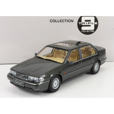 Метален автомобил Volvo 960 Green Metallic 1996 Triple9 Collection 1:18 91800300