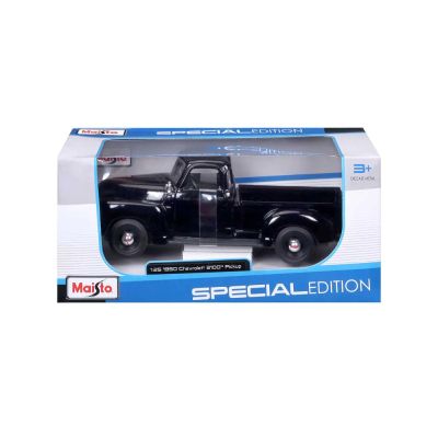 Метална кола пикап Chevrolet 3100 Pickup 1950 MAISTO 1/24 - 31952 black