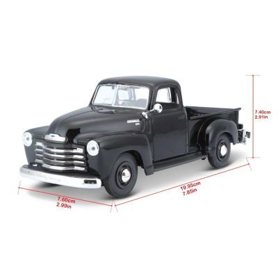 Метална кола пикап Chevrolet 3100 Pickup 1950 MAISTO 1/24 - 31952 black