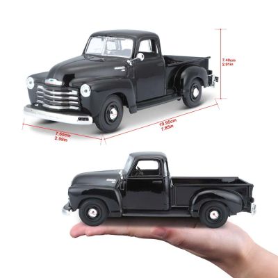 Метална кола пикап Chevrolet 3100 Pickup 1950 MAISTO 1/24 - 31952 black